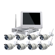 security camera 1080p cctv cam IP Camera lcd monitor WIFI wireless camera kit